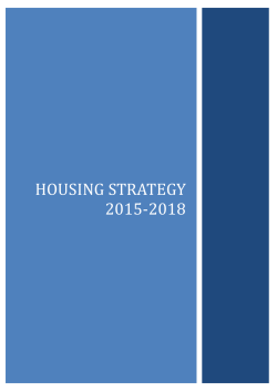 housing strategy 2015-2018