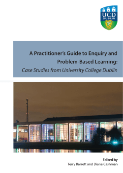 A Practitioner`s Guide to Enquiry and Problem