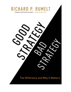 Excerpt - Good Strategy/Bad Strategy