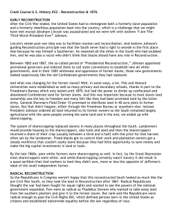 Crash Course #22 Transcript