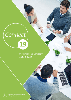 Strategy Statement (2017-2019)