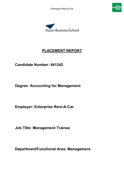 Employer: Enterprise Rent-A-Car