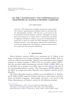 On the F-rationality and cohomological properties of matrix Schubert