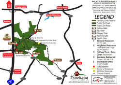 DGR Map No 1 - Dinokeng Game Reserve