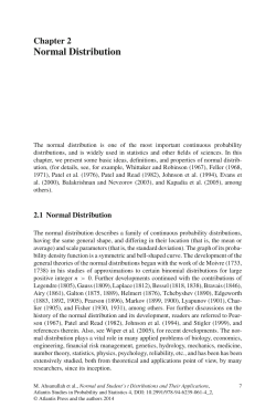 Normal Distribution
