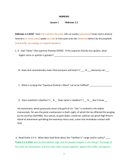 Lesson 1 1:1 Syllabus 1