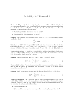 Probability 2017 Homework 2