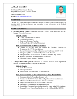 sayyad mohd - IEC Group of Institutions