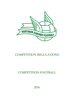 competition regulations competition football 2016