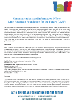 email - Latin American Foundation for the Future