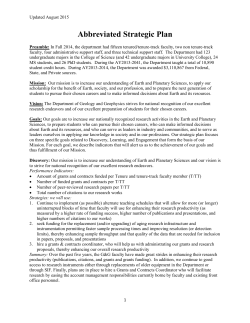 Abbreviated Strategic Plan - Louisiana State University