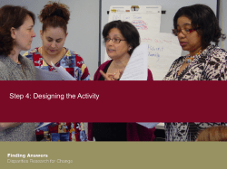 Case Study - Finding Answers | Disparities Research for Change