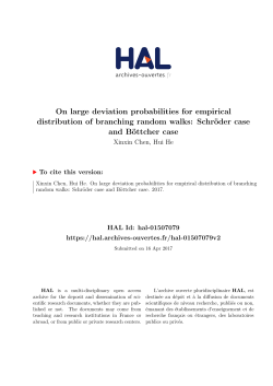 On large deviation probabilities for empirical distribution of