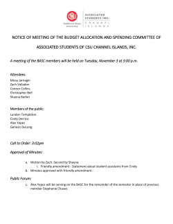 notice of meeting of the board of directors of associated students of