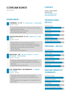 SoHo - Resume Template