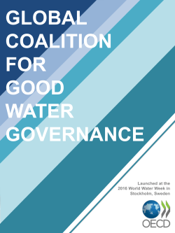 global coalition for good water governance