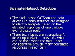 Bivariate Hotspot Detection