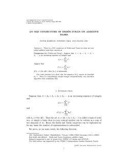 Suppose that, 0 = δo increasing sequence of
