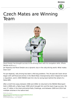 Czech mates are winning team