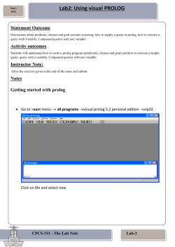 CPCS202 - The Lab Note