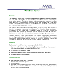 Market Research Module - RBAP-MABS