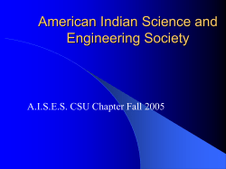 American Indian Science and Engineering Society