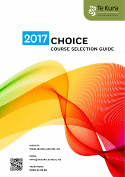 Choice 2017