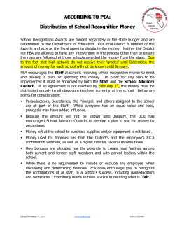 How and when is school recognition money distributed?