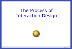 Interaction Design Chapter 6