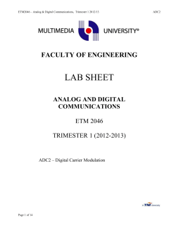lab sheet - Faculty of Engineering