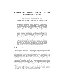 Compositional Synthesis of Reactive Controllers for Multi