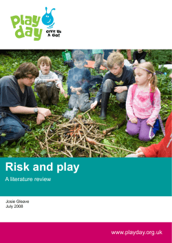 Risk and play