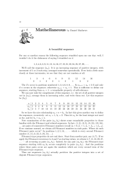 Mathellaneous - Daniel Mathews