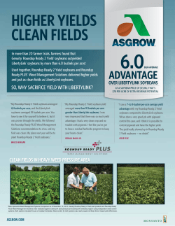 higher yields clean fields - Tri