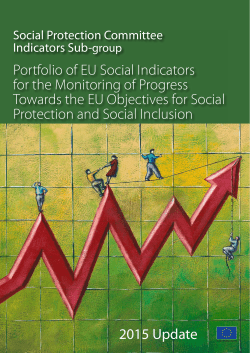 Portfolio of EU Social Indicators for the Monitoring of Progress
