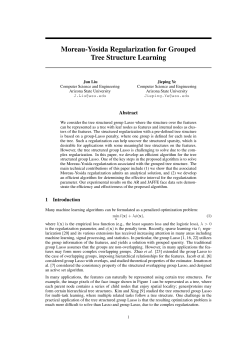 Moreau-Yosida Regularization for Grouped Tree Structure Learning