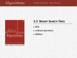 Binary Search Trees