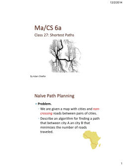 Shortest Paths