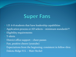 sportsmanship statement