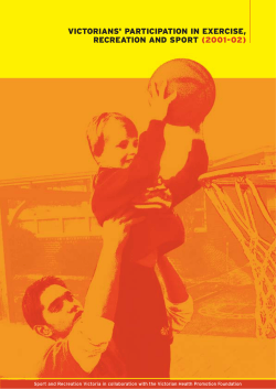 Exercise, Recreation and Sport Survey