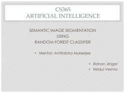CS365 Artificial Intelligence - CSE