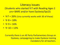 CC_Lit_Dyslexia - John Cabot Academy Navigator
