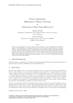 Refinement of Binary Functions or Abstraction of Real