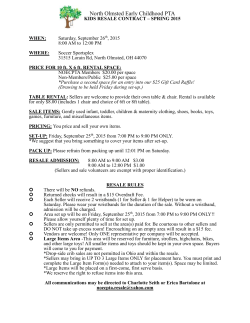 Fall 2015 Resale Contract (1)