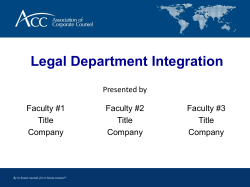 Program PowerPoint presentation