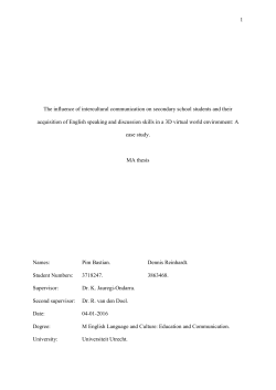 Appendix B: Oral Proficiency and Discussion Skills Assessment Grid.