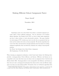 Making Efficient School Assignment Fairer