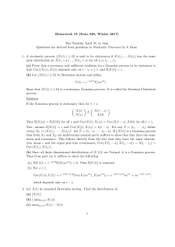 Homework 10 (Stats 620, Winter 2017) Due Tuesday April 18, in