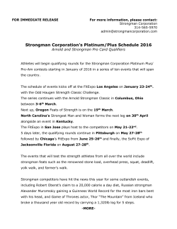 Click HERE Strongman Corp Plat Plus Schedule 2016!!!