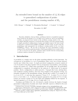 An extended lower bound on the number of (≤ k)